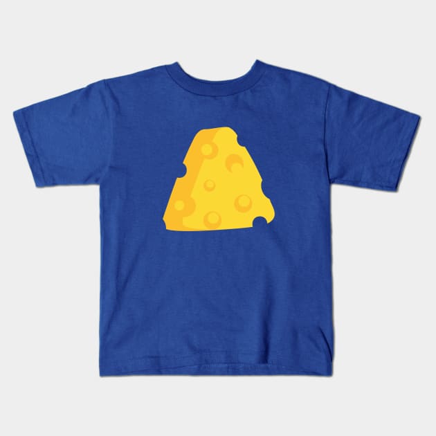 Cheese Kids T-Shirt by jjsealion